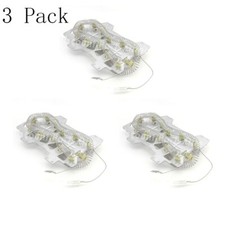 3PC DC47-00019A Dryer Heating Element For Samsung Whirlpool Replacement 35001247