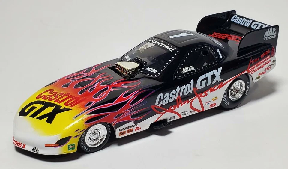 COCHE DIVERTIDO ACCIÓN 1/32 JOHN FORCE CASTROL ESPECIAL NHRA 6 VECES CAMPEÓN PONTIAC Foto 2 de 4