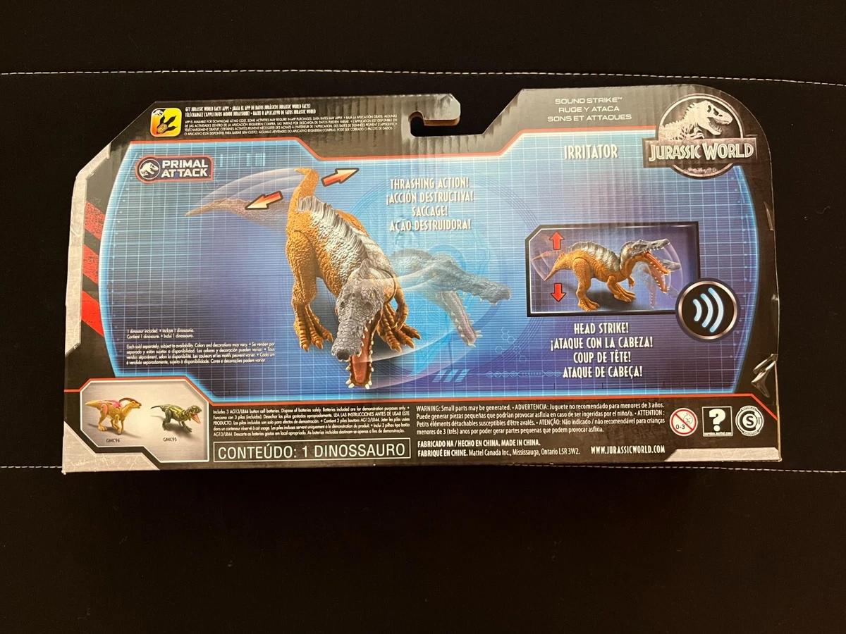 Dinossauro Irritator Com Som Jurassic World Primal Attack - GMC97