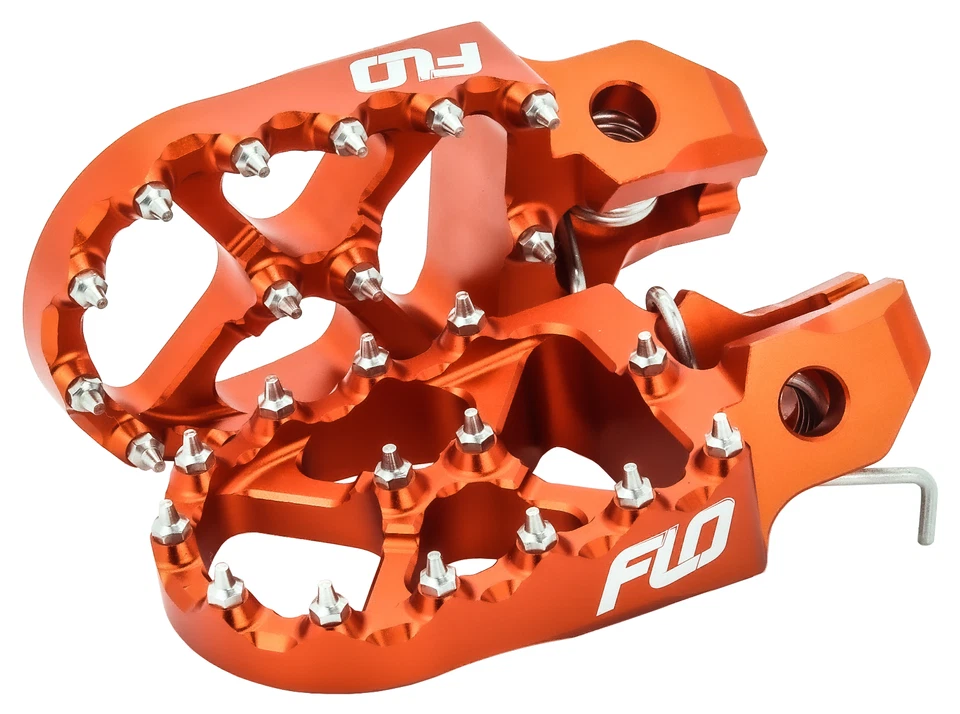 Pinos largos KTM ORANGE PRO SERIES SERVE PARA KTM 1999 2015 65 125 SX250F SX450F - Imagem 2 de 3