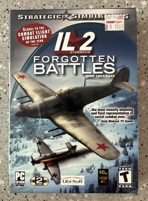 STURMOVIK IL 2 Strategic Simulations Forgotten Battles Gold Pack PC 2004