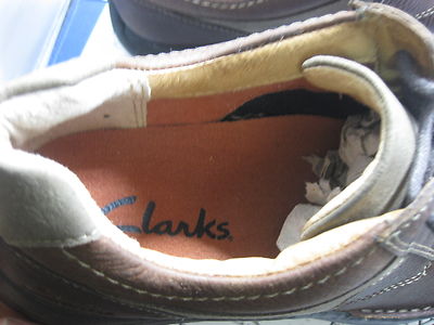 NIB Clarks TIGER MENS BLACK OILY LEATHER STYLE # 78823  display picture 2
