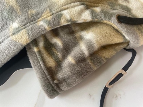 New Dakine Hunter Hood Balaclava Men/Women Vintage Camo L/XL Heavyweight Fleece - Picture 3 of 4