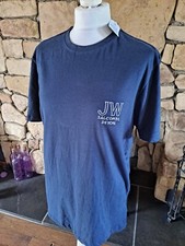 Image of Jack Wills Bonnyton Logo T-Shirt Navy Size M BNWT RRP £24.95