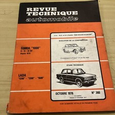 Revue technique Lada 1300