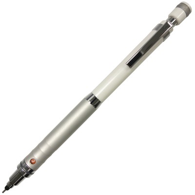 Uni Druckbleistift Kurutoga hochwertiges Modell 0.5 mm weiß