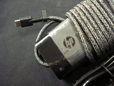 NEW Genuine OEM 65W USB-C AC Adapter Charger for HP Spectre x360 13 14 15 Series