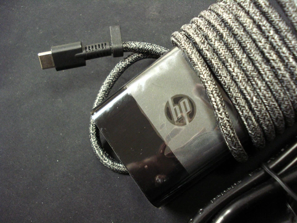 NEW Genuine OEM 65W USB-C AC Adapter Charger for HP Spectre x360 13 14 15 Series - Image 2 of 4