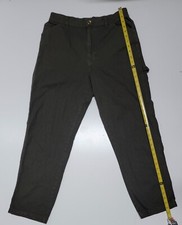 BDG Urban Outfitters Carpenter Jeans Size Large Brown Striped Elastic Waist