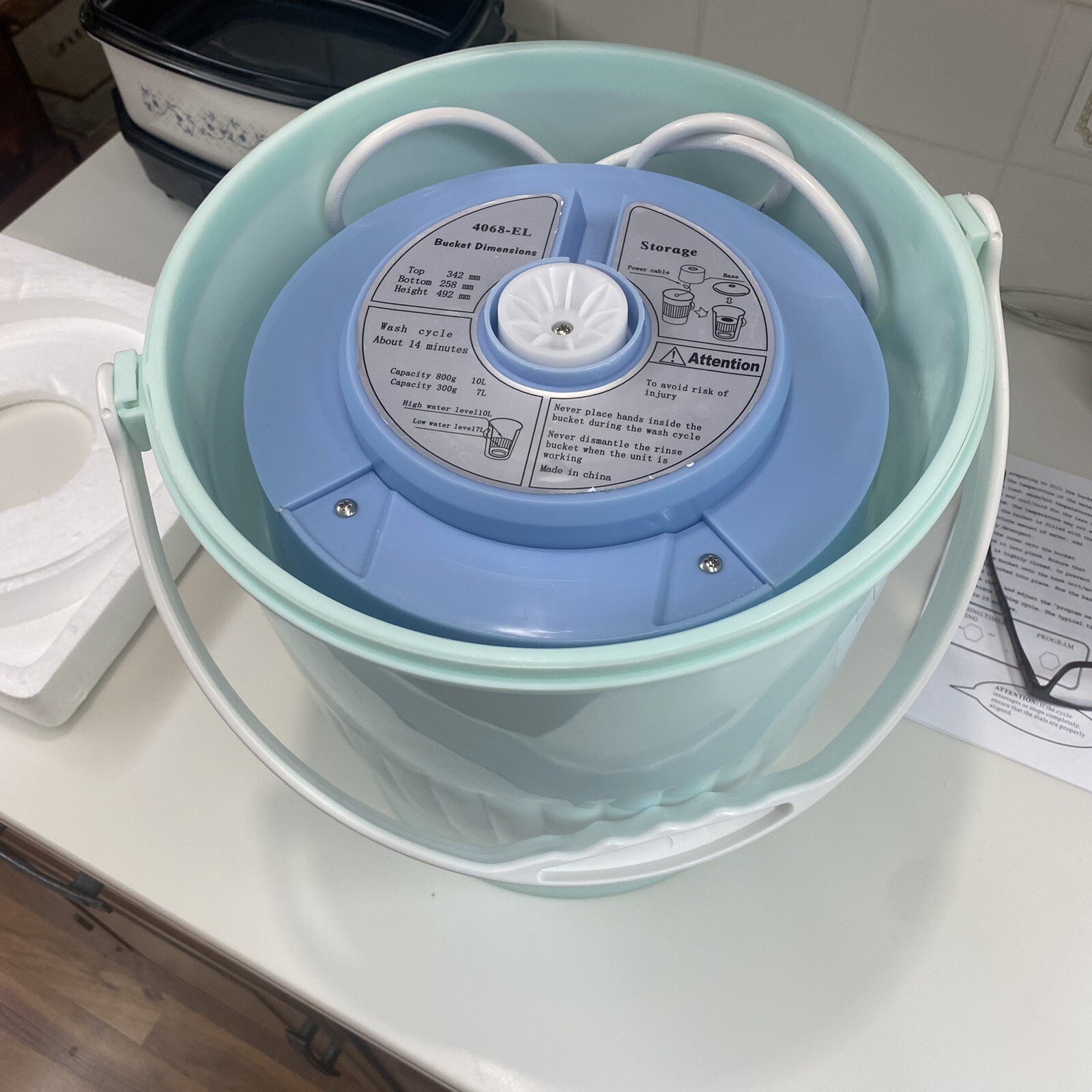 Wonder Washer Mini Compact Portable Small Washing Machine RV Dorms