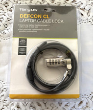 Targus DEFCON CL Laptop Cable Lock - PA410U NEW