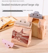 6-Piece Chip Bag Clips Set – Food Storage Sealing Clips for Airtight Snack Bags