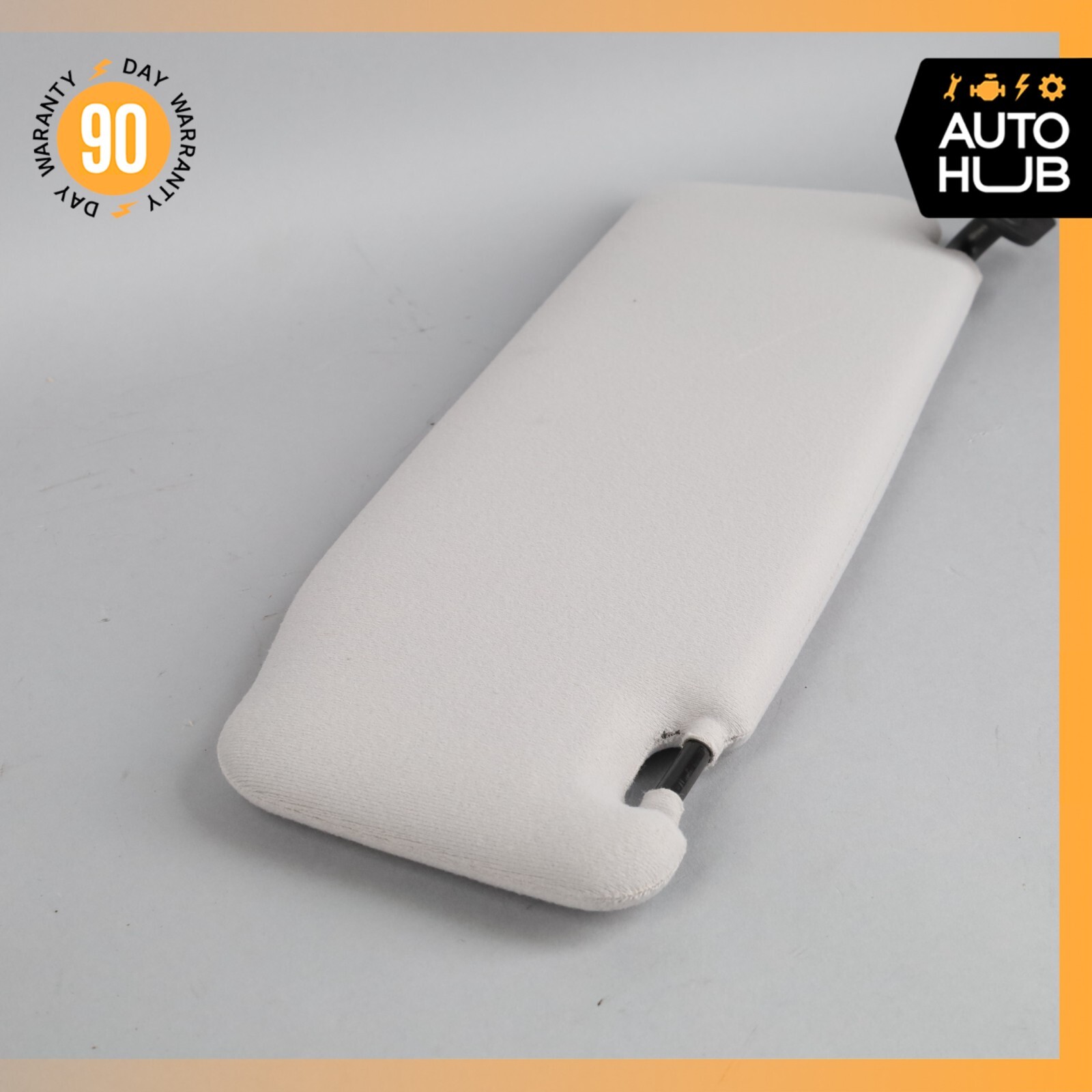 02-07 Maserati Coupe 4200 M138 Right Side Sunvisor Sun Visor Gray OEM 50k