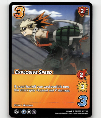 Explosive Speed - UniVersus: My Hero Academia: Girl Power