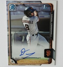 DANIEL CARBONELL 1st 2015 Bowman Chrome Prospects Rookie Card #BCAP-DC RC AUTO