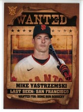 2021 Topps Big League Baseball Wanted #11 Mike Yastrzemski (Giants)