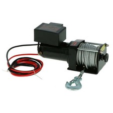 Verricello auto jeep parauti - Argano da traino con telecomando 12 V 1361 KG -