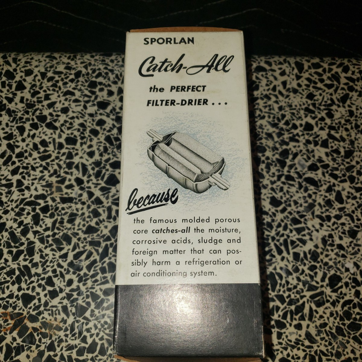 Filtre-Déshydrateur Sporlan Catch-All C-084-S 1/2" Flare - Neuf USA - Pour Climatisation