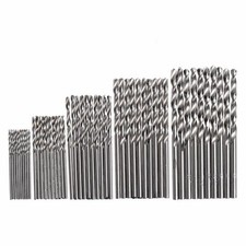 Comprehensive 50Pcs Drill Bit Set for Wood Plastic and Aluminum Surfaces