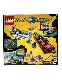 8897 JAGGED JAWS REEF world racers lego NEW speed boat city legos set town NISB 
