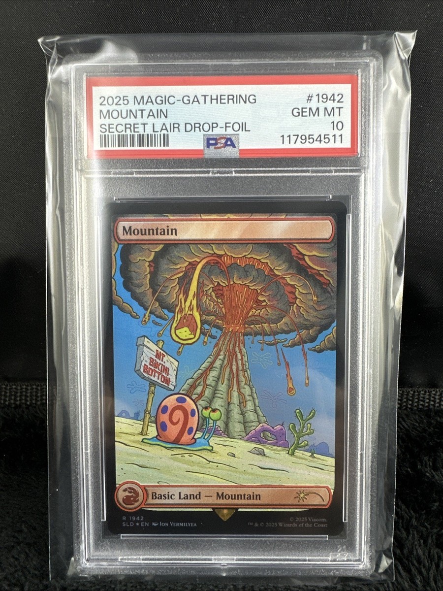 MTG Secret Lair Foil版 スポンジボブ シークレットレイヤー MTG