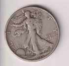 1935-D  WALKING LIBERTY HALF DOLLAR 90% SILVER DENVER MINT .50¢ UNITED STATES