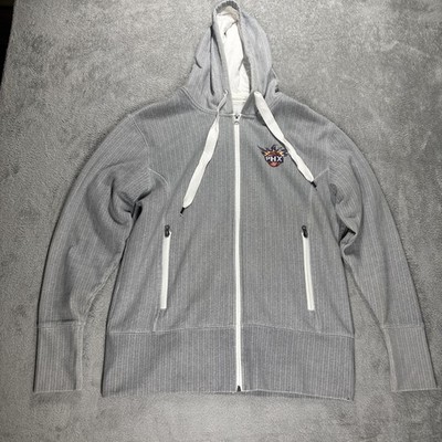 Phoenix Suns Gray Zip Up Hoodie Size Large *READ*