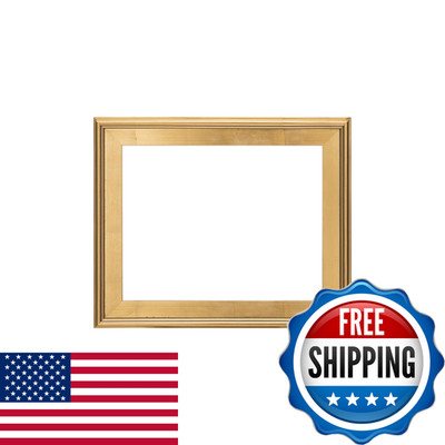 Creative Mark Plein Air Style Frame Hand Leafed Gold 16X20-2.75 Wide Moulding