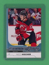 Nico Hischier 2017-18 Upper Deck Young Guns Rookie Card #201. rookie card picture