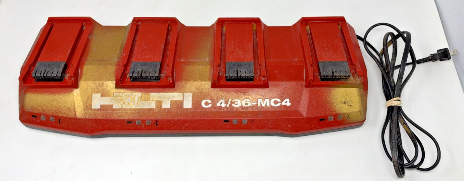 Hilti C4/36 MC4 Multi 4-Bay Charger LED Charger Working Condition