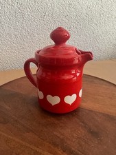 W&auml;chtersbach Herz Keramik - Vintage Milchkanne - 70er Jahre