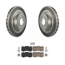 Transit Auto KGA-100957 Brake Disc and Pad Kit Front for Land Rover Range 2016