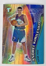 Andrei Kirilenko 2001-02 Topps Pristine Rookie Refractor Card 105. rookie card picture