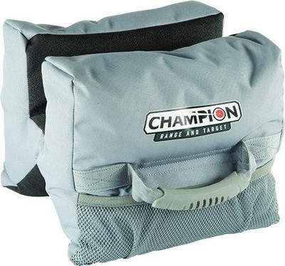 Champion Targets 40891 Accuracy X-Ringer Bag Rifle Front Bag Gray Synthetic