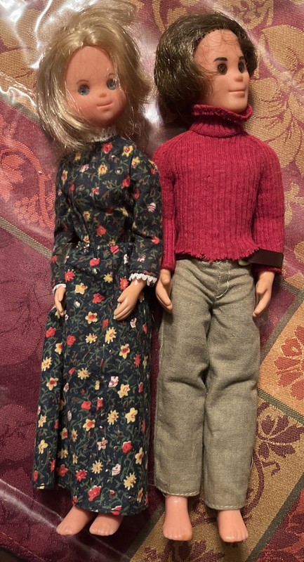 Vtg Mattel The Sunshine Family Mom Dad  1973
