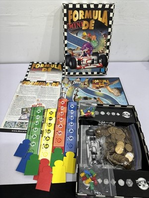 Formula De Mini Boardgame: From Euro Games: From A Game Collectors Estate