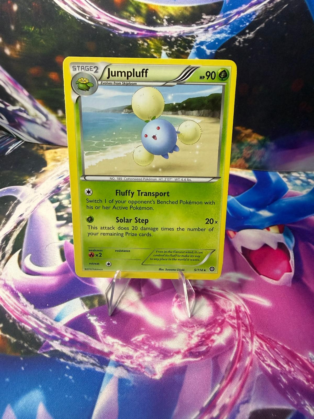 JUMPLUFF 5/114 STEAM SIEGE Rare Pokemon