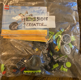 LEGO Creator 31018- Highway Cruiser 3 in 1 -100% Complete w/ 3 Manuals- No Box