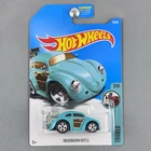 2017 Hot Wheels Volkswagen Beetle Aqua TOONED 7/10 74/365