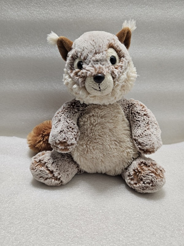 VTG 2003 Aurora Squiqqle The Squirrel 10" Plush Handmade In Indonesia Super Soft