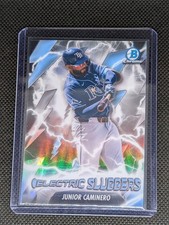 Topps 2026 Bowman Chrome Junior Caminero Electric Sluggers Tampa Bay Rays ES-4