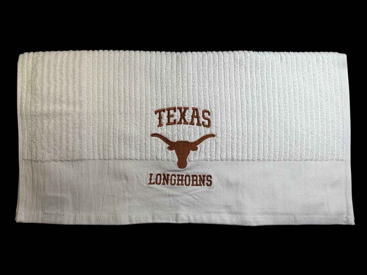 Serviette Caddy De Golf Universitaire Oklahoma Sooners (OU) – 44x24 Pouces, Blanche, Avec Clip