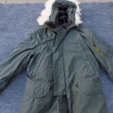 Vintage US Military Extreme Cold Weather Parka N-3B Size Small