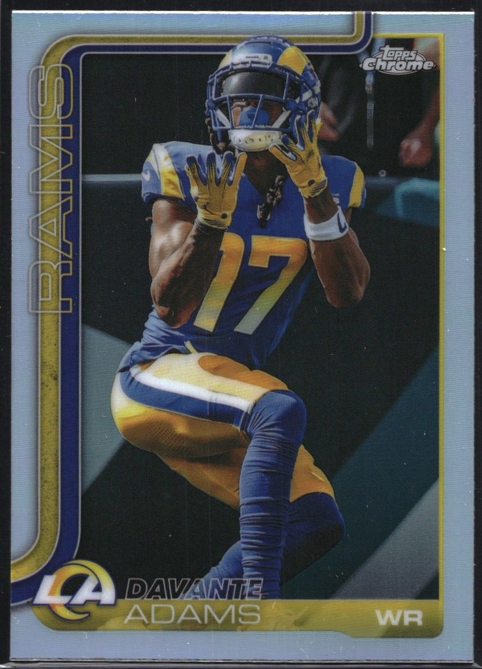 2025 Topps Chrome Davante Adams #165 Refractor