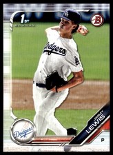 2019 Bowman Draft Jimmy Lewis Los Angeles Dodgers #BD-132