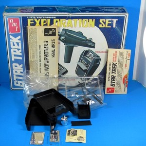 Vintage ST Exploration Set AMT model kit 1974. COMPLETE partially assembled