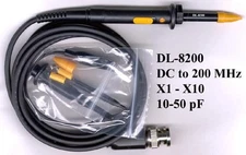 OSCILLOSCOPE PROBE BNC DL-8200 KIT 200 MHz for signal and Low Voltage Monitoring