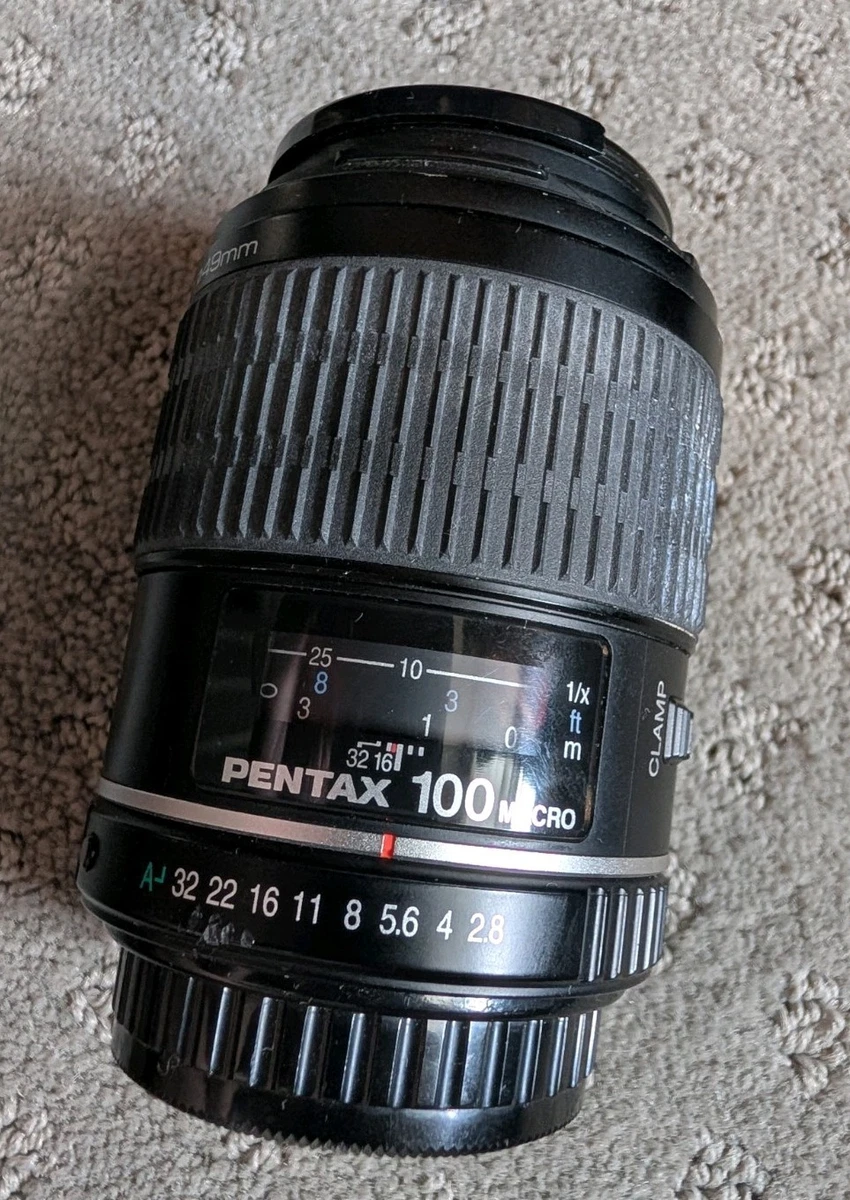 PENTAX f/2.8 Camera Lenses 100mm Focal for sale | eBay