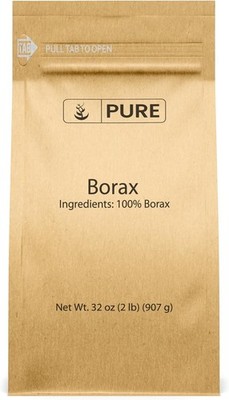 PURE ORIGINAL INGREDIENTS Borax Powder (2 lb) Sodium Borate, Multipurpose Cle...