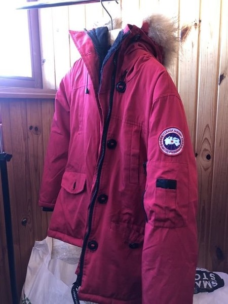 Women Canada Goose Jacket Red 36
